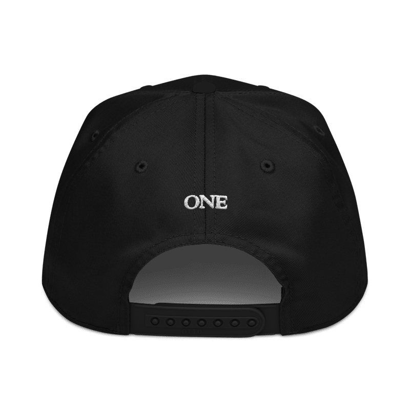 ONE Signature Cap back view with ONE embroidery