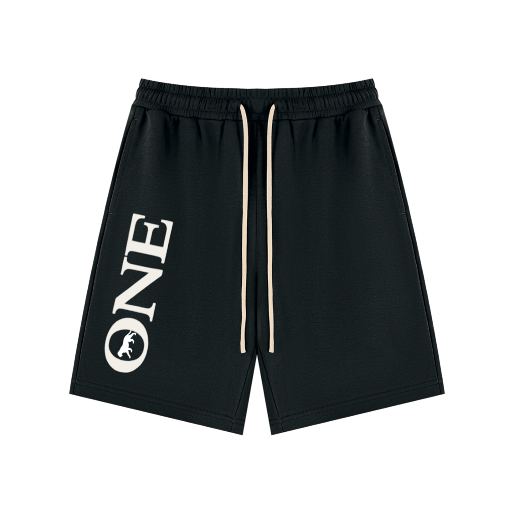 ONE Signature Shorts black front view