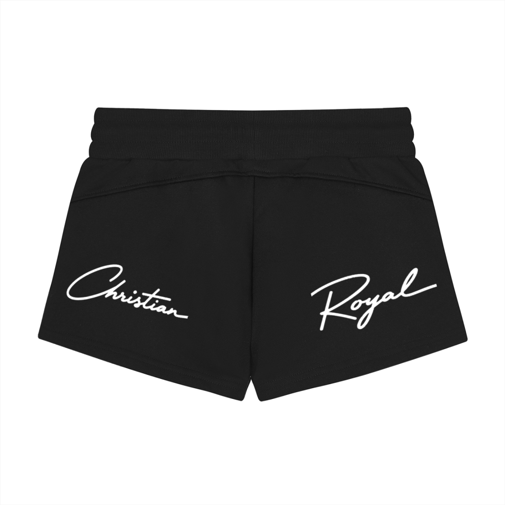 ONE Women's Signature Shorts black back view