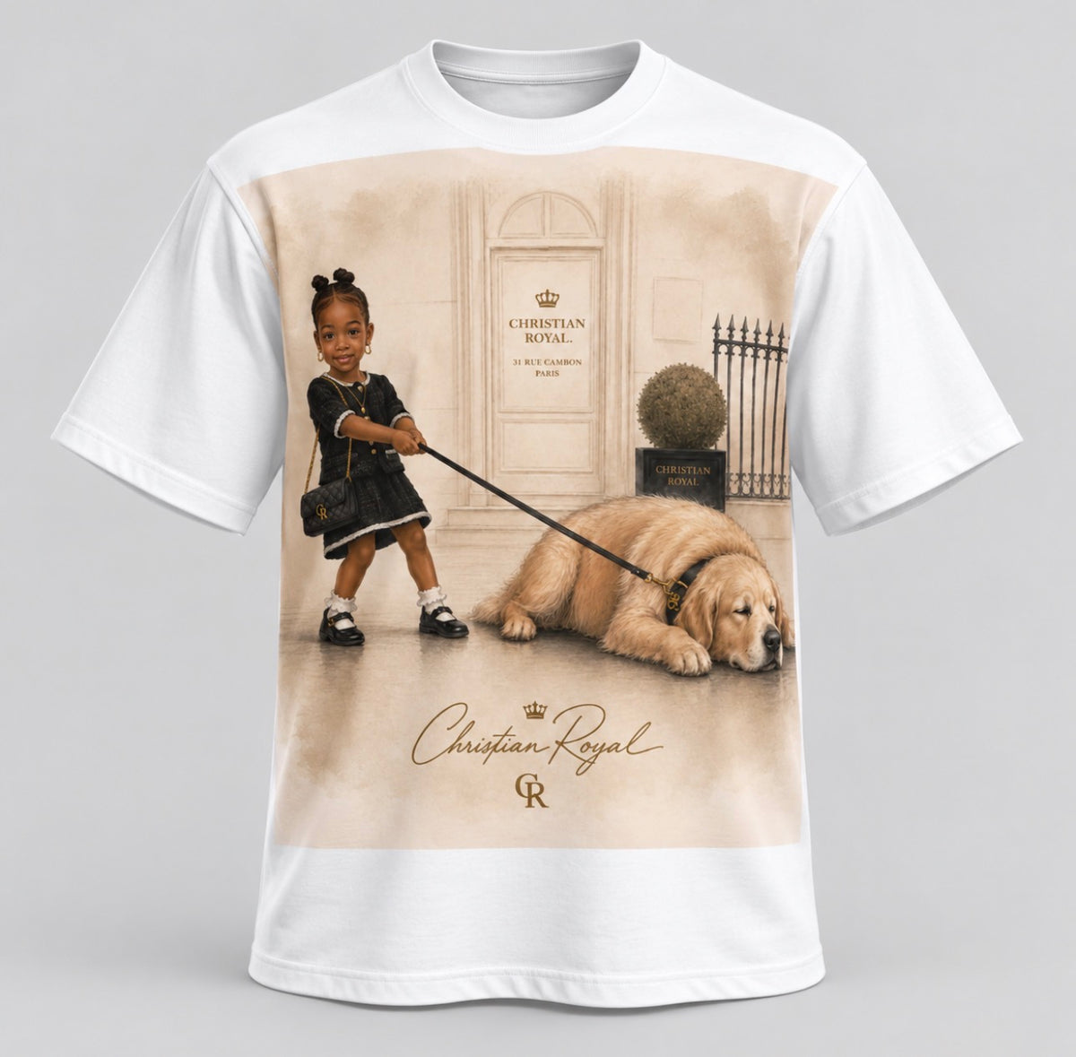 Royal Heir Tee flat product view